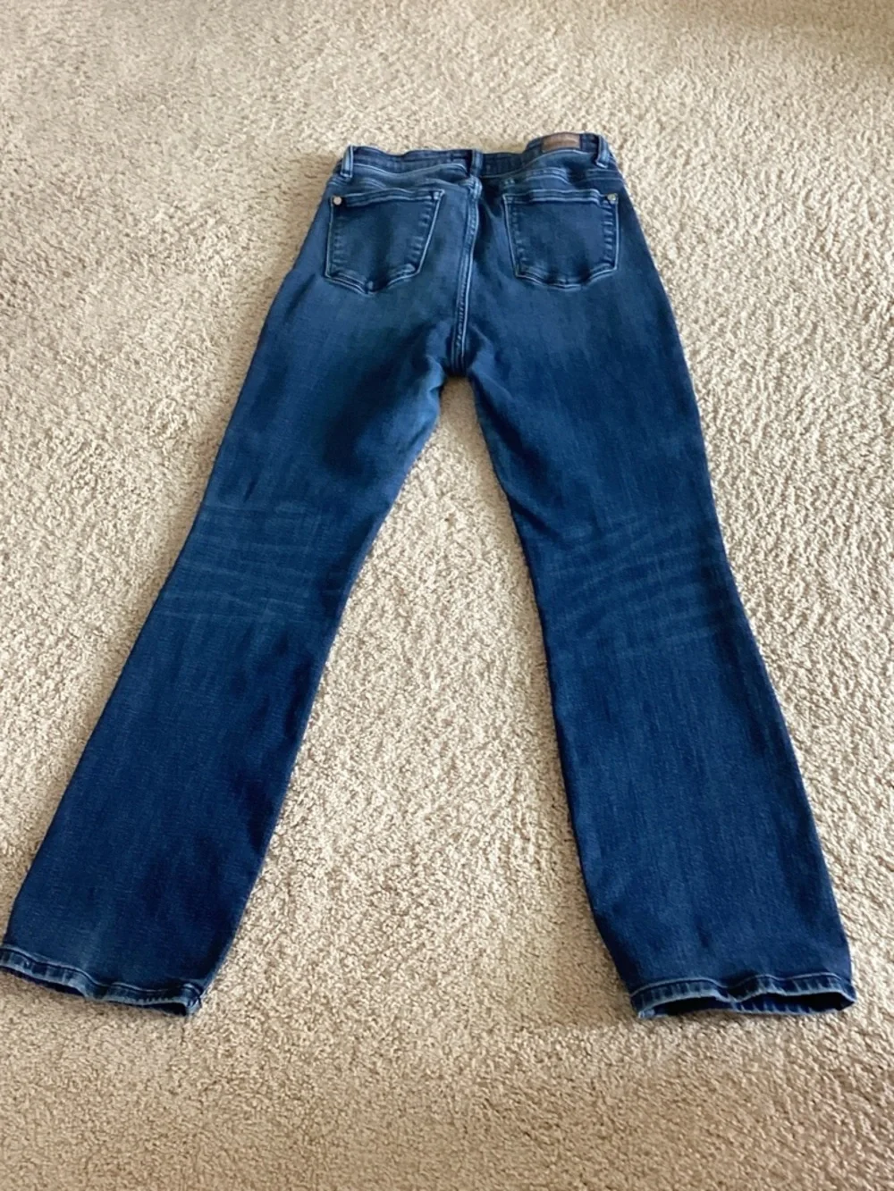 Judy Blue bootcut straight leg dark jeans - Picture 2 of 8
